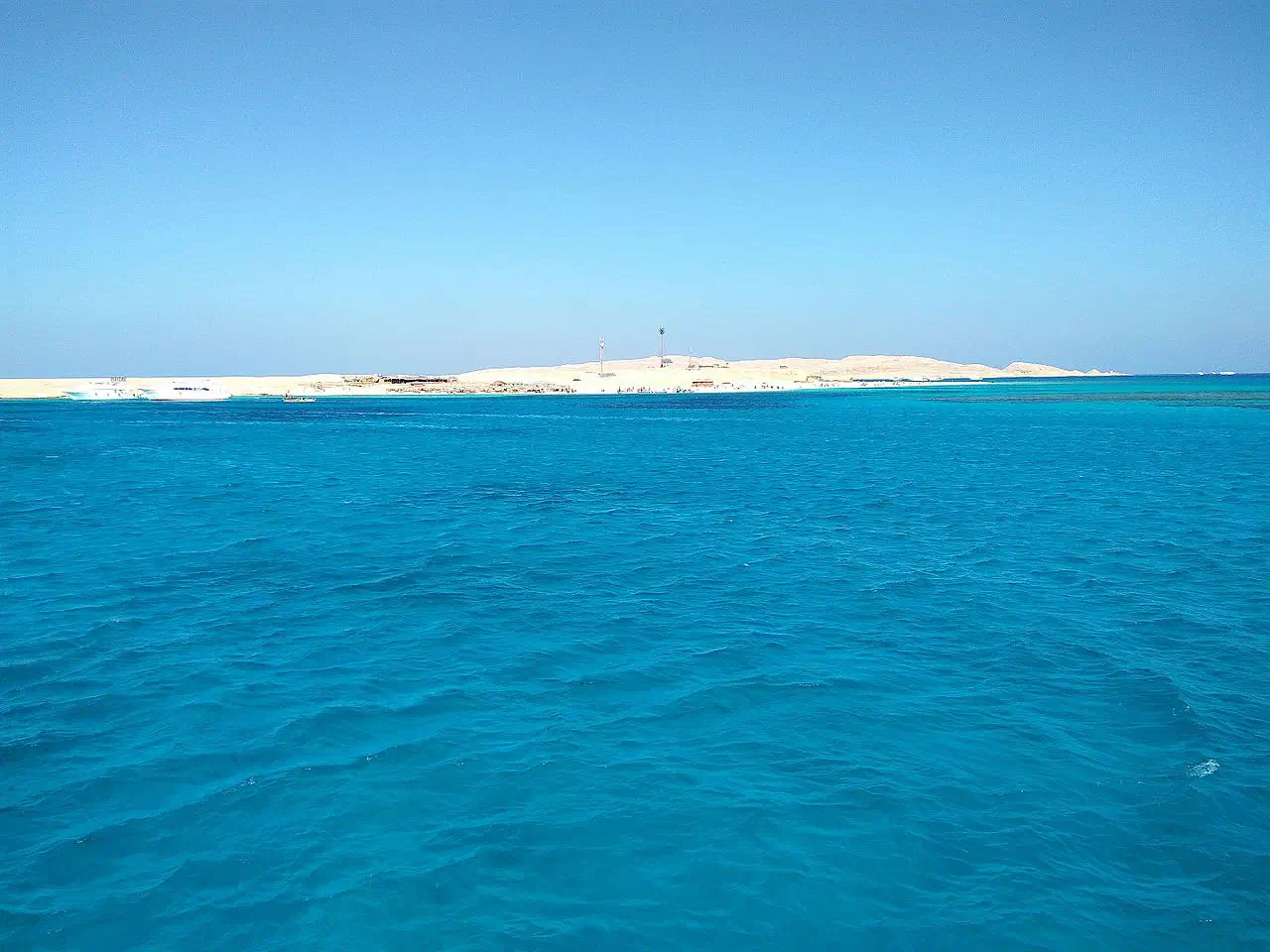 L’une des îles Giftun près d’Hurghada