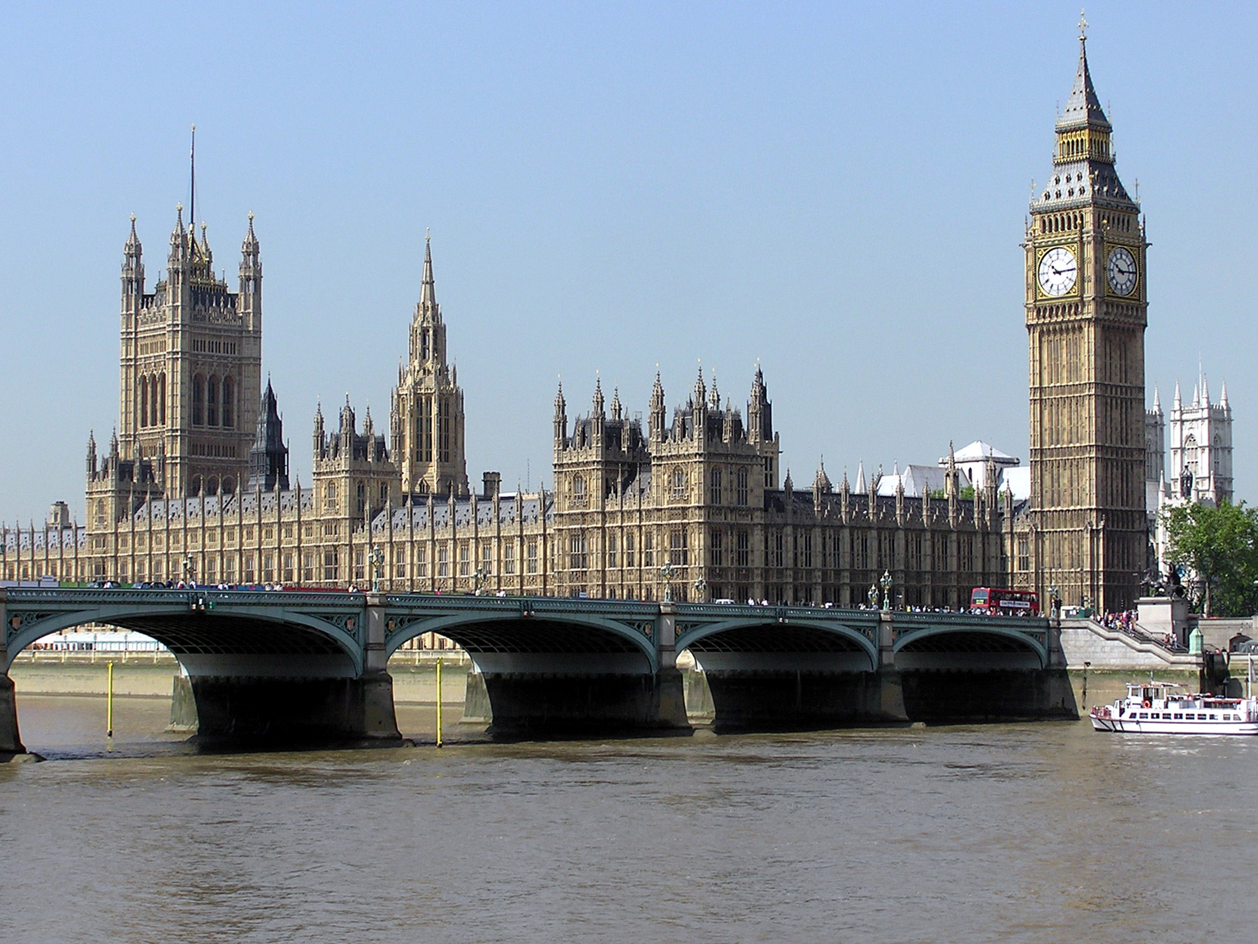 Palais de Westminster et la tour Élisabeth